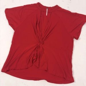 Free People soft short sleeved shirt